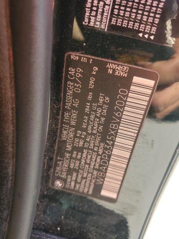 WBADP6345XBV62020 - 1999 BMW 528 IT AUTOMATIC GREEN photo 14