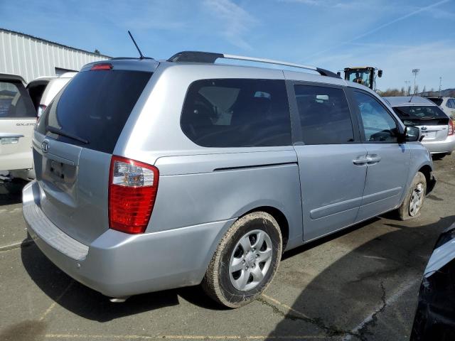 KNDMG4C37A6353621 - 2010 KIA SEDONA LX SILVER photo 3