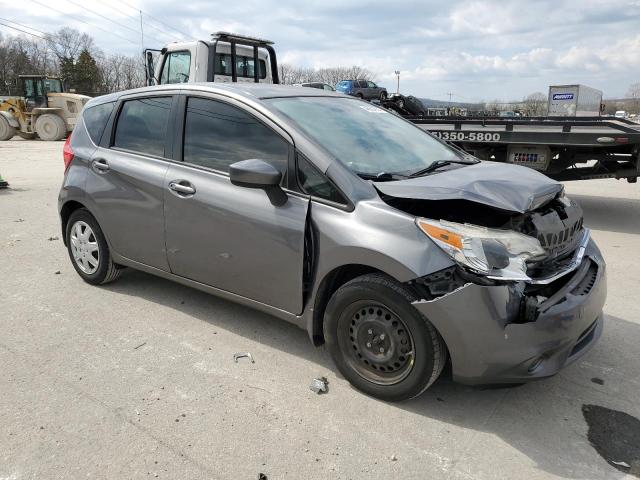 3N1CE2CP7GL376844 - 2016 NISSAN VERSA NOTE S GRAY photo 4