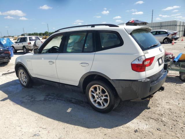 WBXPA73414WC36569 - 2004 BMW X3 2.5I WHITE photo 2