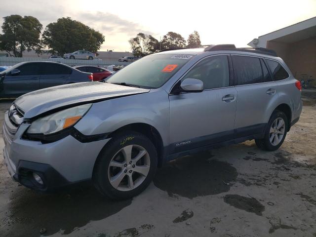 4S4BRBLC4E3229475 - 2014 SUBARU OUTBACK 2.5I LIMITED SILVER photo 1