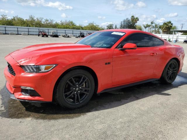 1FA6P8THXH5279418 - 2017 FORD MUSTANG RED photo 1