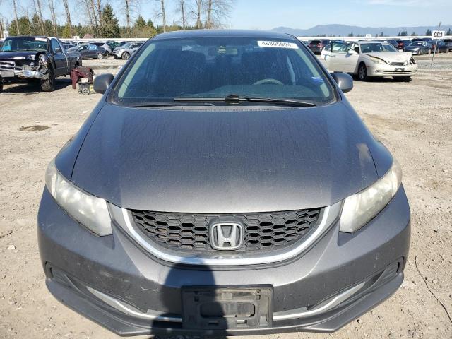 2HGFB2F51DH556307 - 2013 HONDA CIVIC LX CHARCOAL photo 5