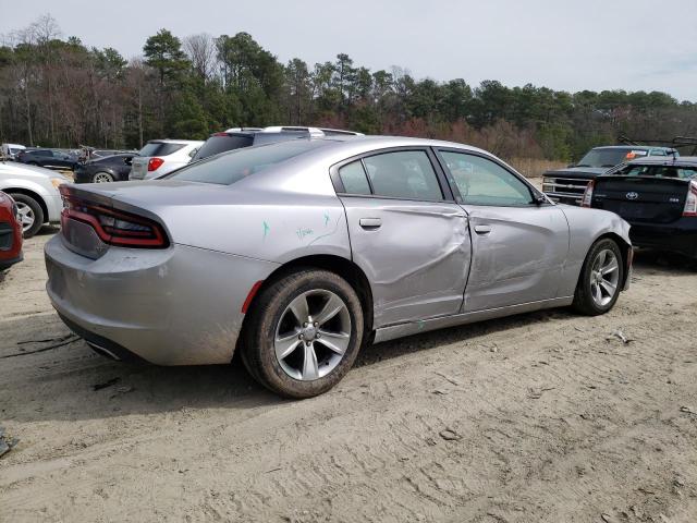 2C3CDXHG4GH266207 - 2016 DODGE CHARGER SXT SILVER photo 3