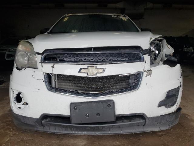 2GNFLCEK2D6285690 - 2013 CHEVROLET EQUINOX LS WHITE photo 5