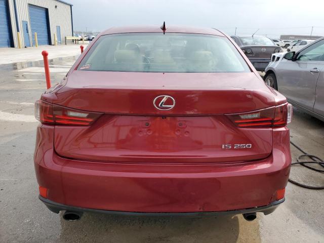 JTHBF1D27E5029318 - 2014 LEXUS IS 250 RED photo 6