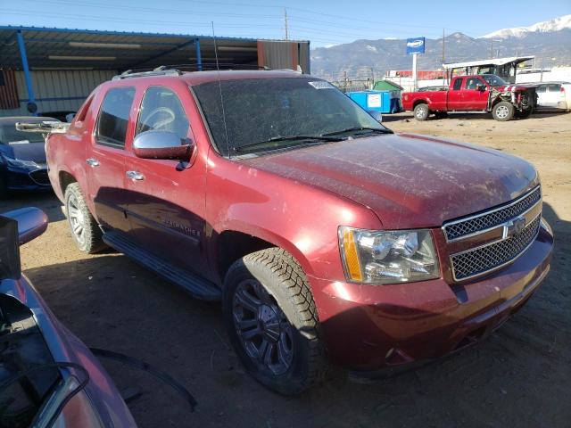 3GNEC12028G113723 - 2008 CHEVROLET AVALANCHE C1500 BURGUNDY photo 4