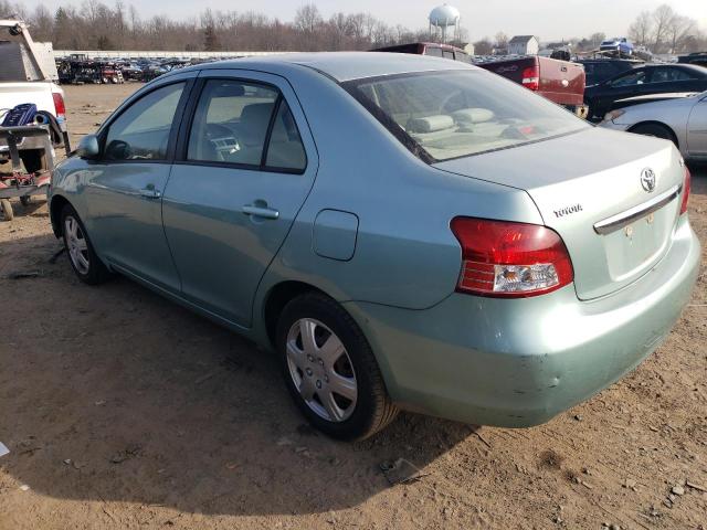 JTDBT923181261476 - 2008 TOYOTA YARIS AUTO GREEN photo 2