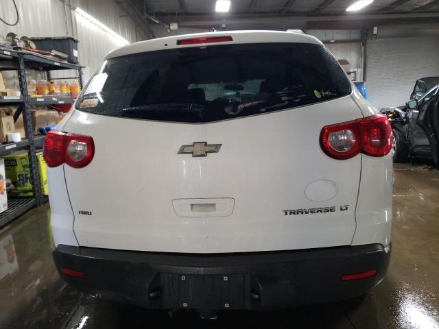 1GNKVGED7BJ341494 - 2011 CHEVROLET TRAVERSE LT WHITE photo 6