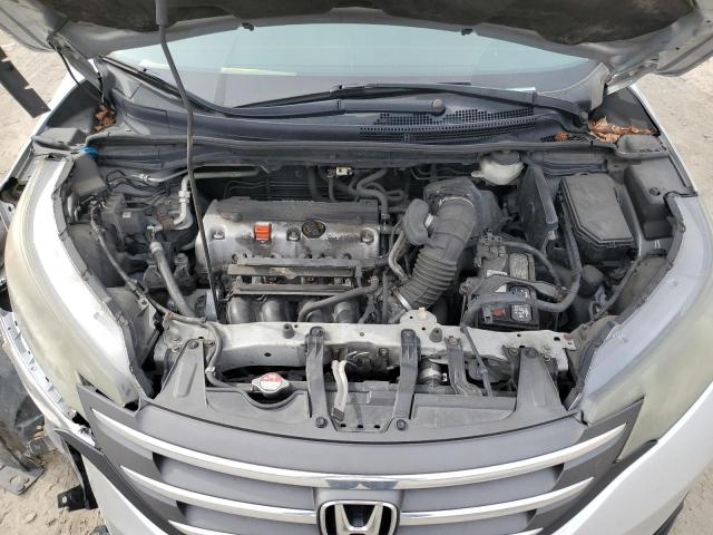 2HKRM4H54EH609587 - 2014 HONDA CR-V EX SILVER photo 11