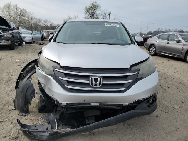 2HKRM4H54EH609587 - 2014 HONDA CR-V EX SILVER photo 5