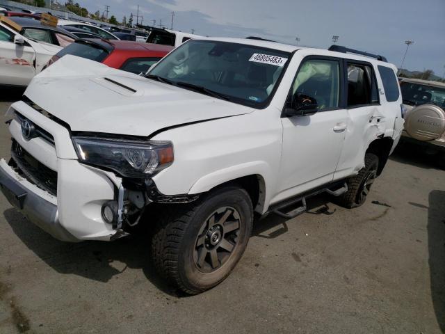 JTEBU5JR1L5800591 - 2020 TOYOTA 4RUNNER SR5/SR5 PREMIUM WHITE photo 1