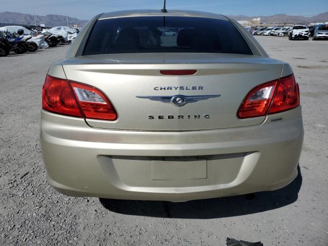 1C3CC4FB9AN173691 - 2010 CHRYSLER SEBRING TOURING BEIGE photo 6