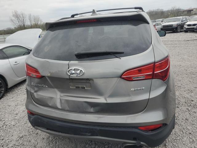 5XYZU3LB1EG212160 - 2014 HYUNDAI SANTA FE S SILVER photo 6