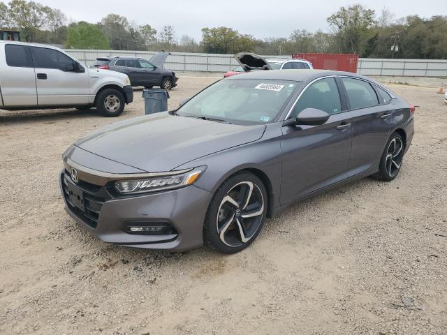 1HGCV1F33LA135754 - 2020 HONDA ACCORD SPORT GRAY photo 1