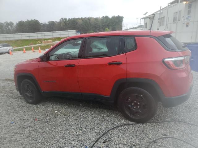 3C4NJCAB2JT408380 - 2018 JEEP COMPASS SPORT RED photo 2