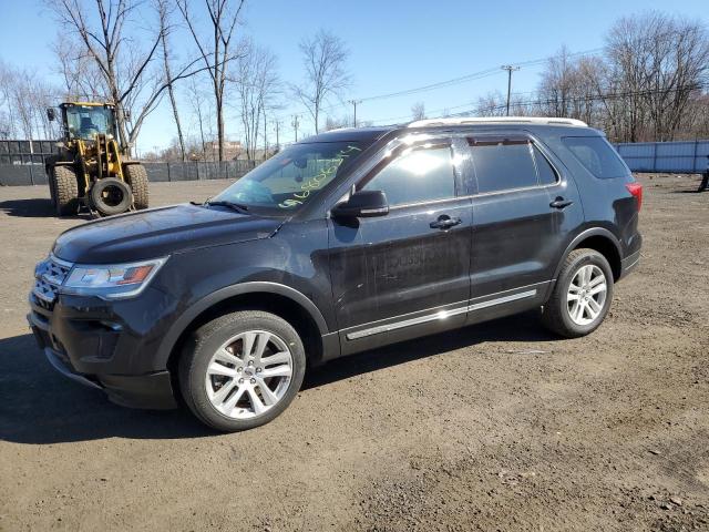 1FM5K8D87KGB47307 - 2019 FORD EXPLORER XLT BLACK photo 1