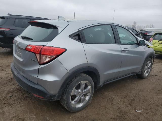 3CZRU6H31HG703802 - 2017 HONDA HR-V LX SILVER photo 3