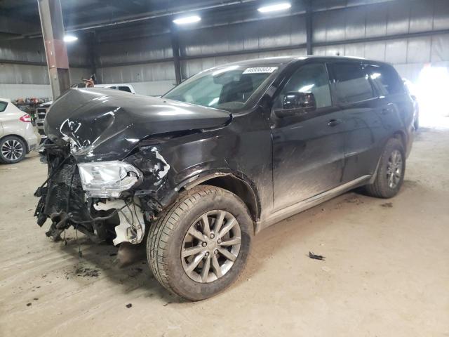 1C4SDJFT2JC474343 - 2018 DODGE DURANGO SSV BLACK photo 1