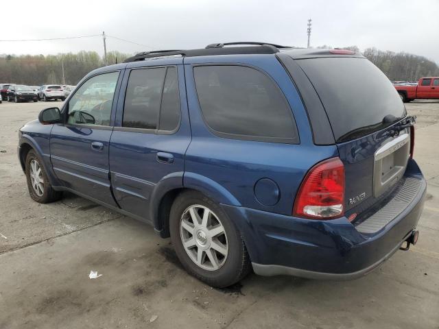 5GADT13S242295223 - 2004 BUICK RAINIER CXL BLUE photo 2