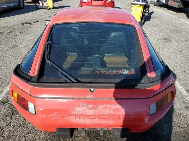 WP0JB0925ES862595 - 1984 PORSCHE 928 S RED photo 10