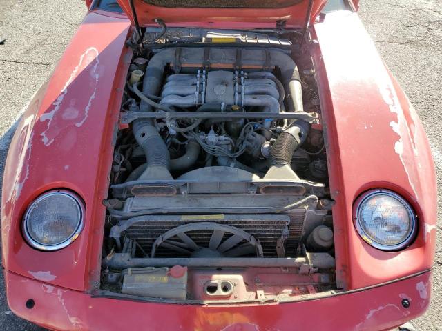 WP0JB0925ES862595 - 1984 PORSCHE 928 S RED photo 11