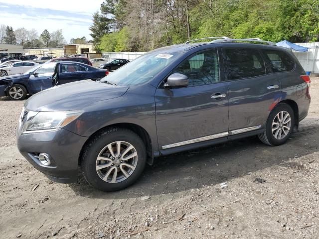 5N1AR2MN9EC722158 - 2014 NISSAN PATHFINDER S 灰色 照片 1