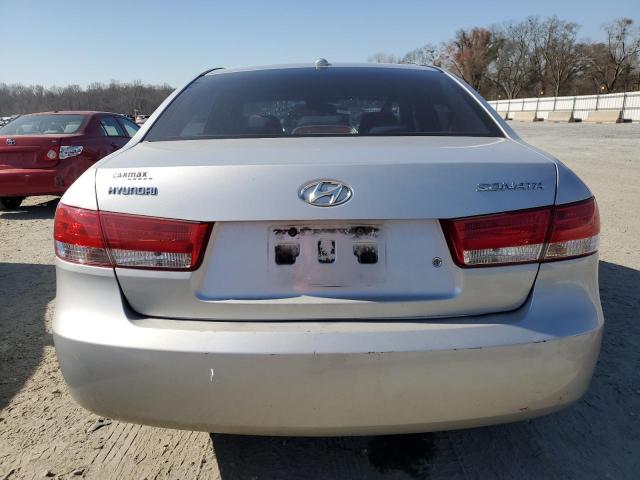 5NPET46C78H336006 - 2008 HYUNDAI SONATA GLS GRAY photo 6