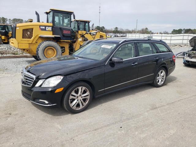 WDDHH8HB5BA225050 - 2011 MERCEDES-BENZ E 350 4MATIC WAGON BLACK photo 1