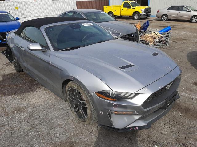 1FATP8UH7N5118649 - 2022 FORD MUSTANG GRAY photo 4
