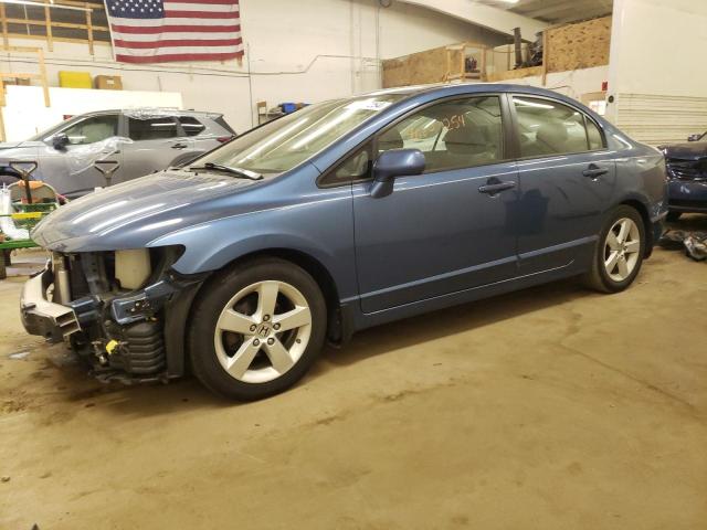 1HGFA16808L081085 - 2008 HONDA CIVIC EX BLUE photo 1