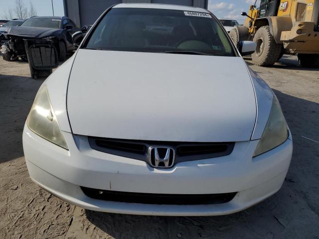 1HGCM66533A019049 - 2003 HONDA ACCORD EX WHITE photo 5