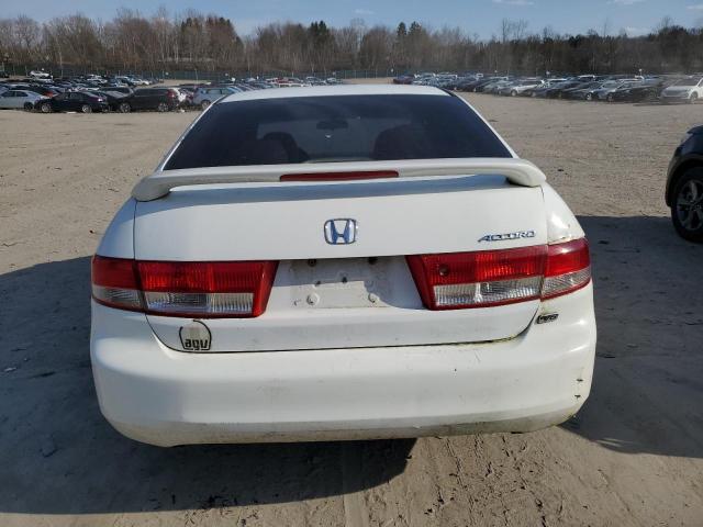 1HGCM66533A019049 - 2003 HONDA ACCORD EX WHITE photo 6