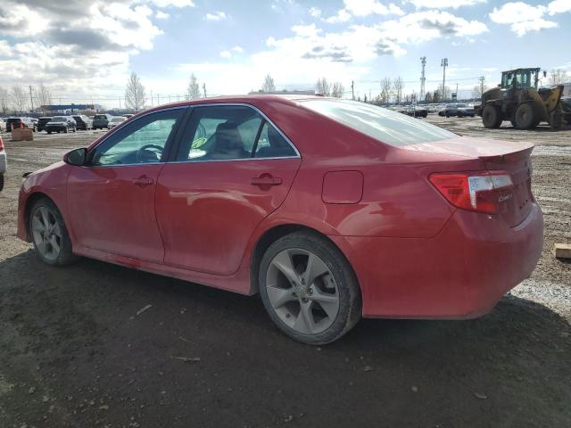 4T1BF1FK5DU644433 - 2013 TOYOTA CAMRY L RED photo 2