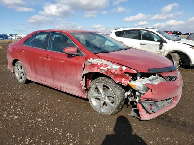 4T1BF1FK5DU644433 - 2013 TOYOTA CAMRY L RED photo 4
