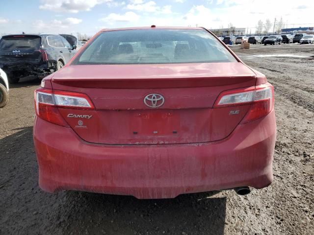 4T1BF1FK5DU644433 - 2013 TOYOTA CAMRY L RED photo 6