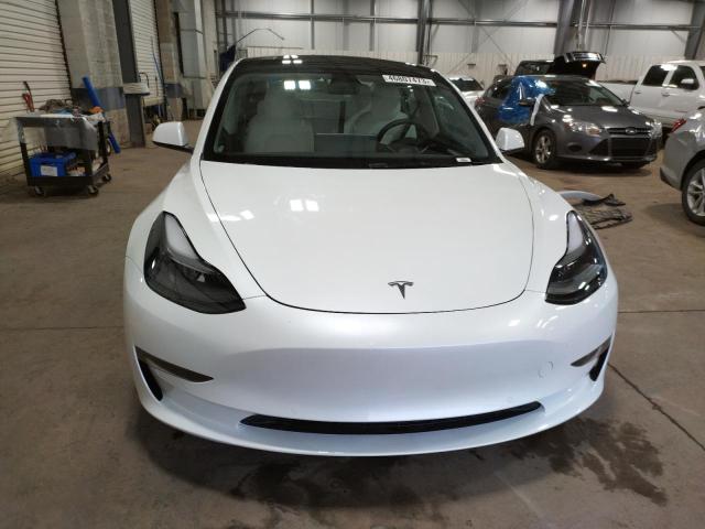 5YJ3E1EB4NF268329 - 2022 TESLA MODEL 3 WHITE photo 5