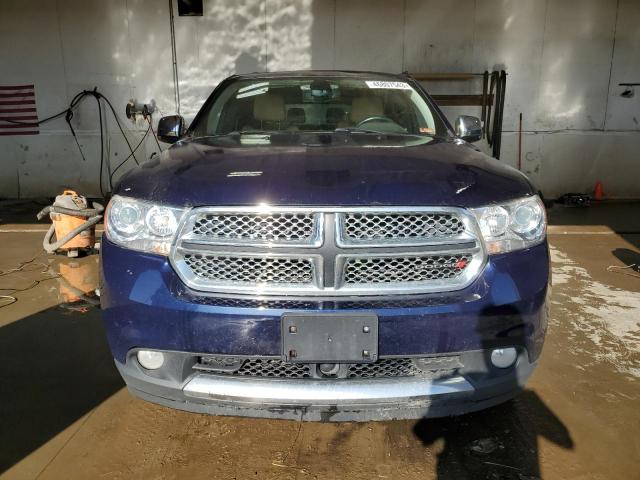 1C4RDJEGXCC309226 - 2012 DODGE DURANGO CITADEL BLUE photo 5