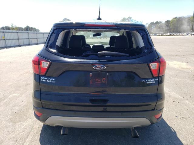 1FMCU9J95KUC29641 - 2019 FORD ESCAPE TITANIUM BLACK photo 6