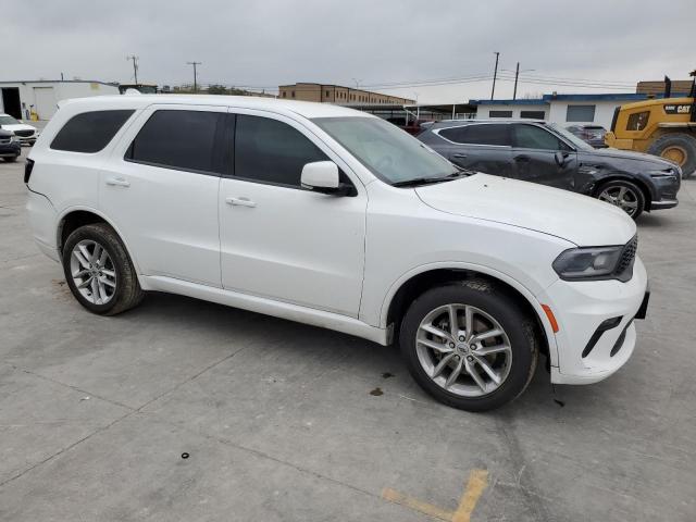 1C4RDJDG5MC694794 - 2021 DODGE DURANGO GT WHITE photo 4