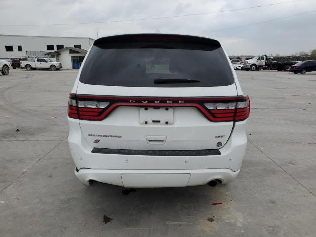 1C4RDJDG5MC694794 - 2021 DODGE DURANGO GT WHITE photo 6