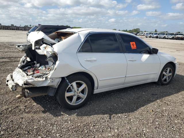 1HGCM56884A140102 - 2004 HONDA ACCORD EX WHITE photo 3