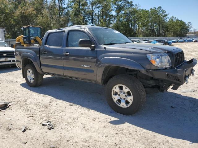 3TMJU4GN4BM123382 - 2011 TOYOTA TACOMA DOUBLE CAB PRERUNNER GRAY photo 4