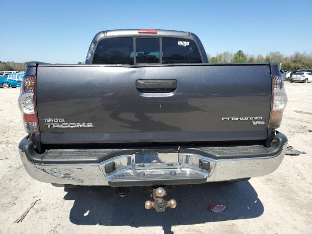 3TMJU4GN4BM123382 - 2011 TOYOTA TACOMA DOUBLE CAB PRERUNNER GRAY photo 6