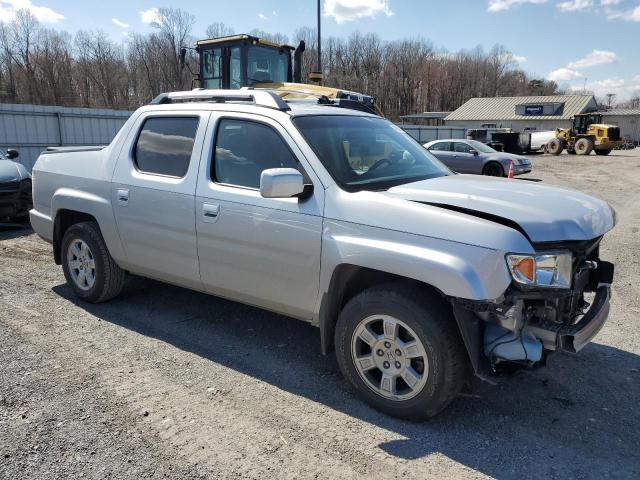 5FPYK1F49CB001156 - 2012 HONDA RIDGELINE RTS SILVER photo 4