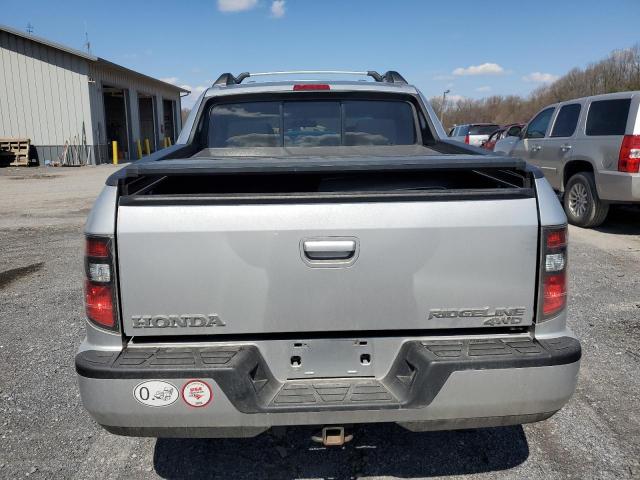 5FPYK1F49CB001156 - 2012 HONDA RIDGELINE RTS SILVER photo 6