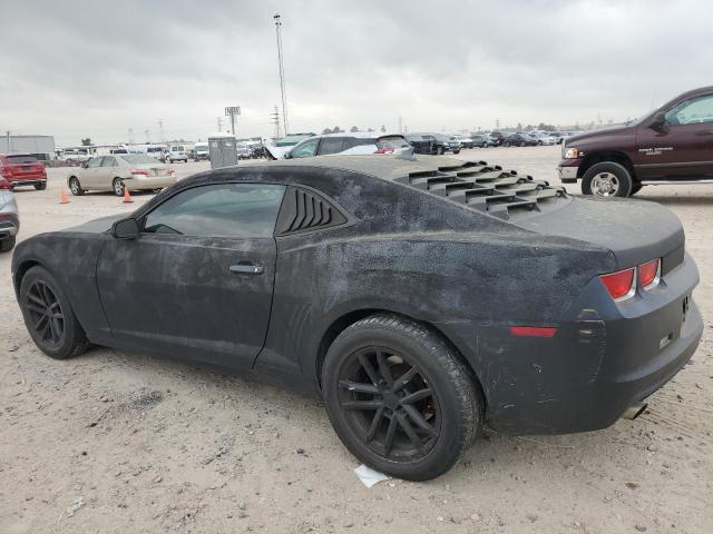 2G1FA1ED3B9171643 - 2011 CHEVROLET CAMARO LS BLACK photo 2