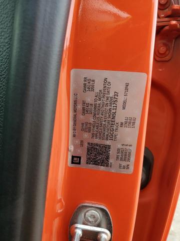 1GCGTEEN5L1175737 - 2020 CHEVROLET COLORADO ZR2 ORANGE photo 12
