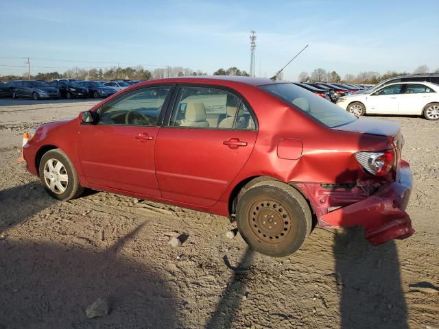 2T1BR32E57C765648 - 2007 TOYOTA COROLLA CE RED photo 2