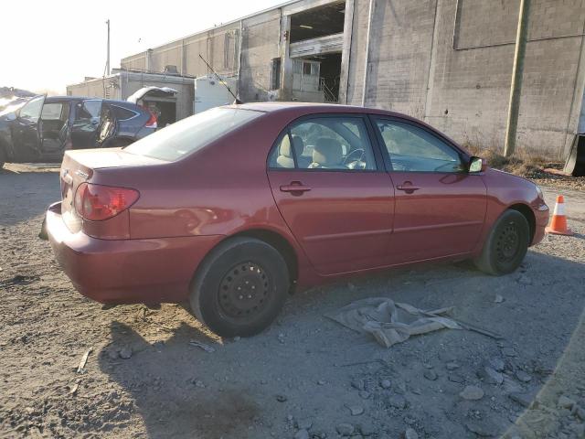 2T1BR32E57C765648 - 2007 TOYOTA COROLLA CE RED photo 3